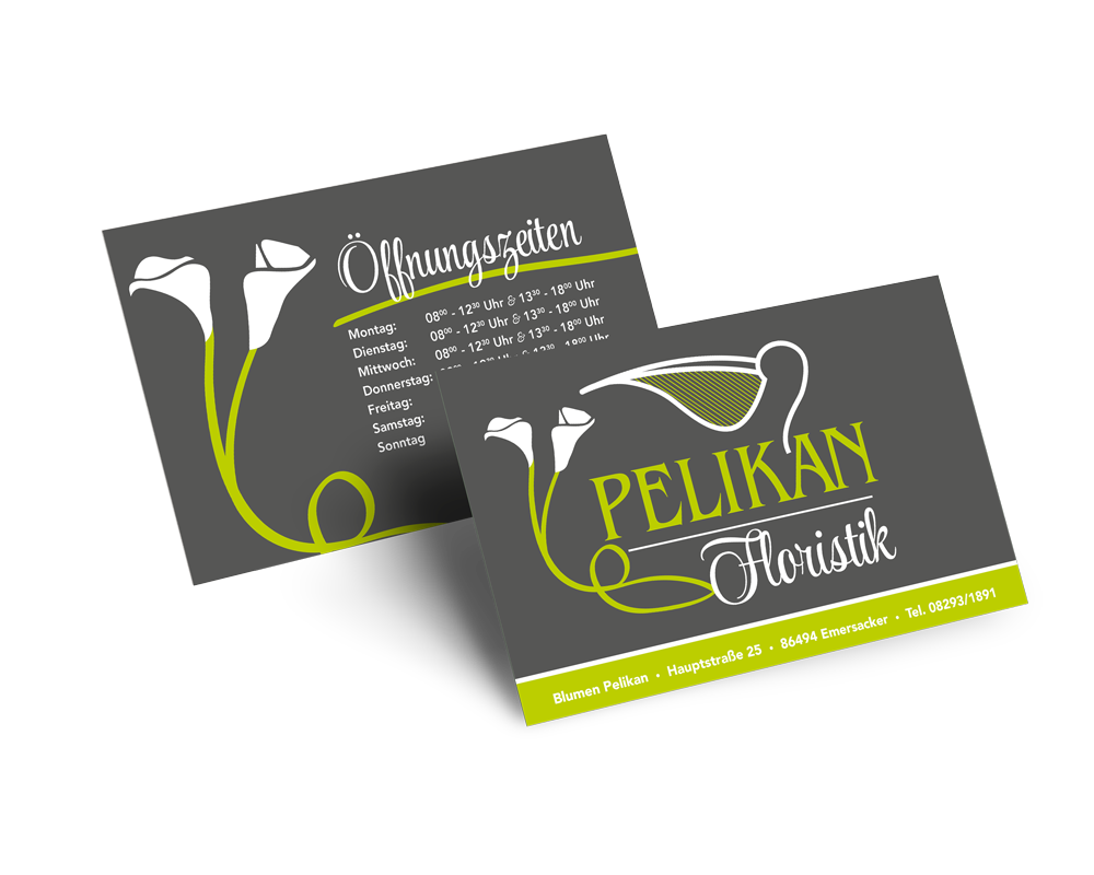 Pelikan Floristik – Corporate Design