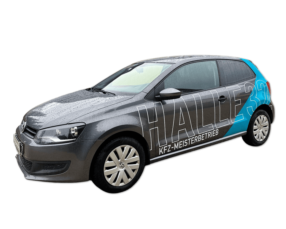 Halle 32 – Autofolierung